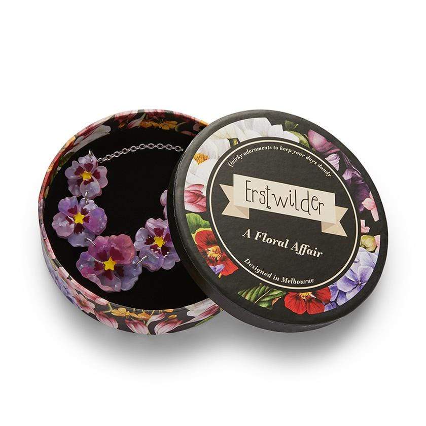 Purple Prose Necklace