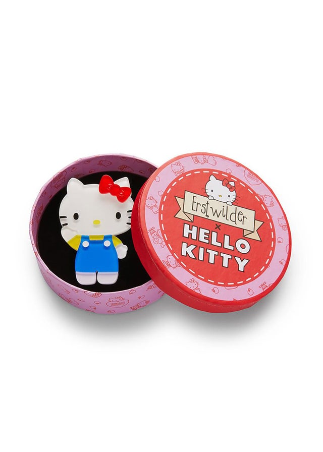Meet Kitty White Brooch