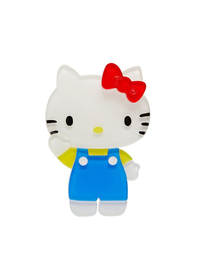 Meet Kitty White Brooch