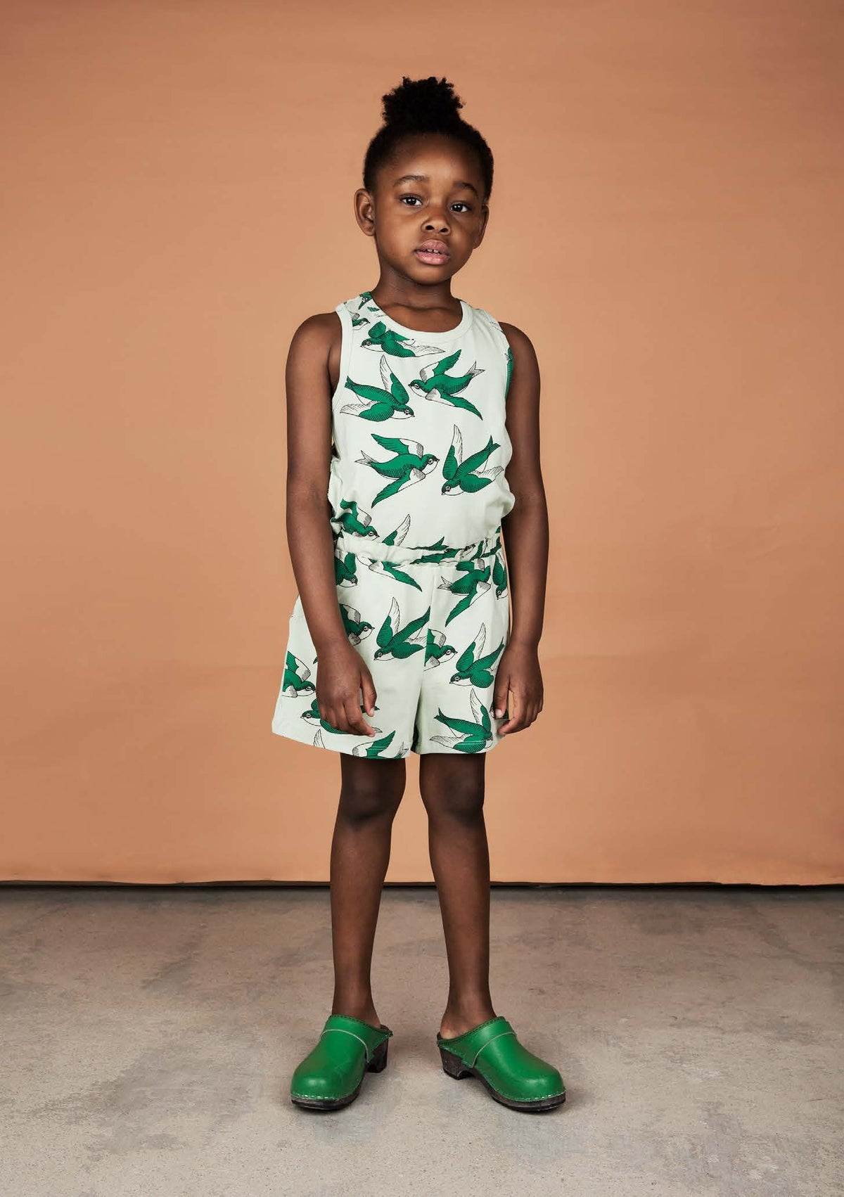 Swallows Ss Tee Green