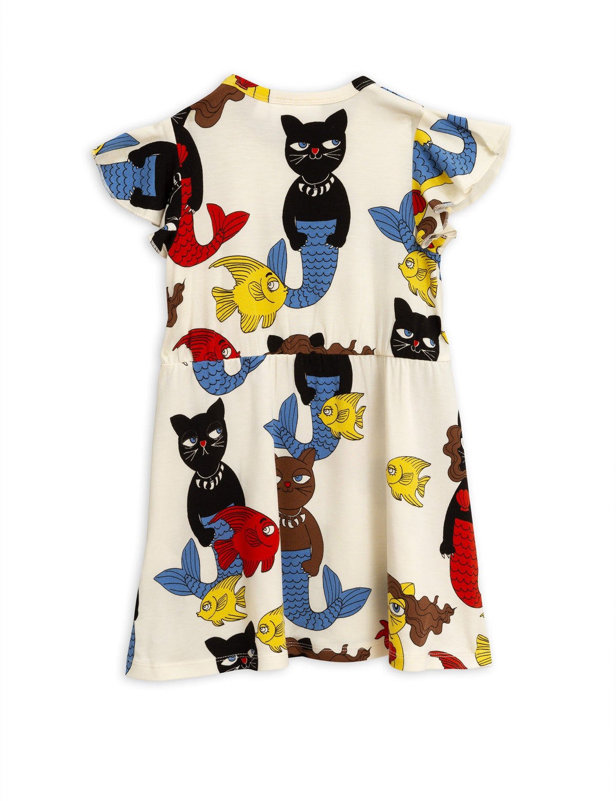 Cat Mermaid Dress Offwhite